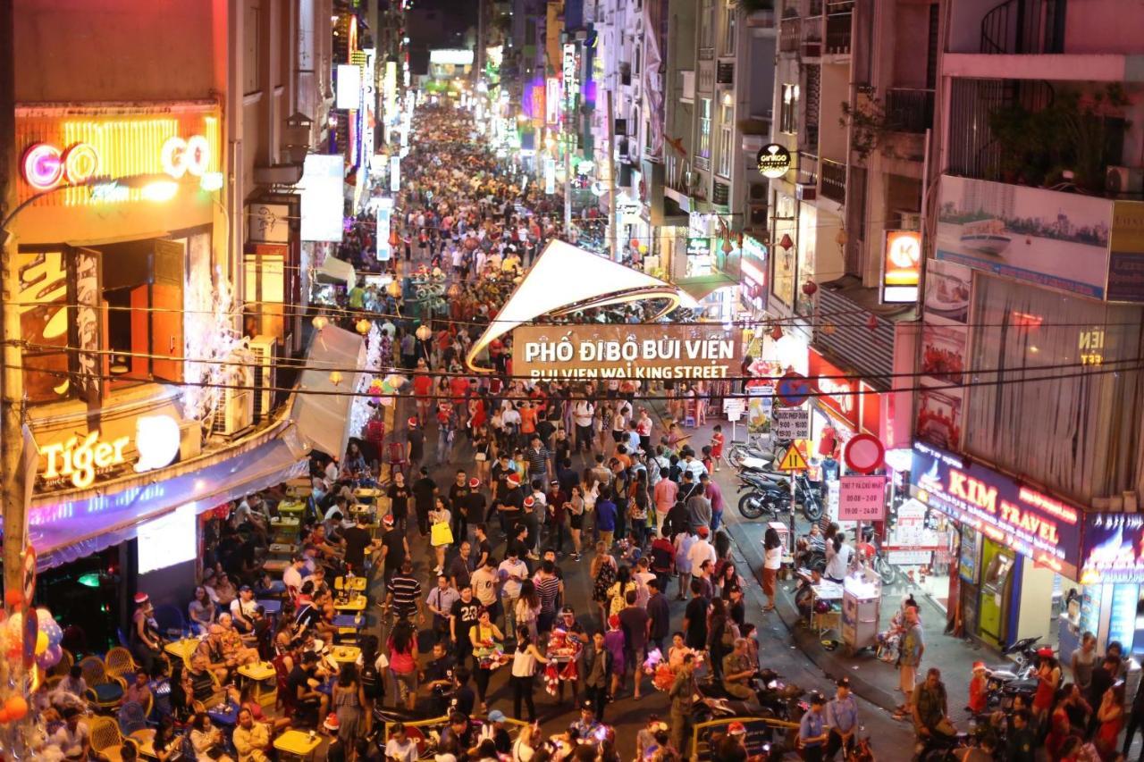 SaiGon CoZy Hotel 241 Pham Ngu Lao Street" Ho Chi Minh-stad Buitenkant foto